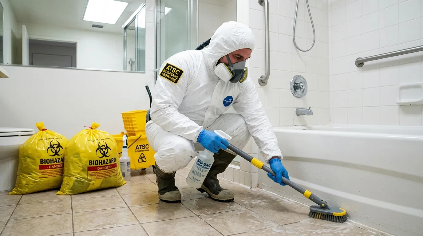 Decontamination equipment deployed for Blood Cleanup in Paoli